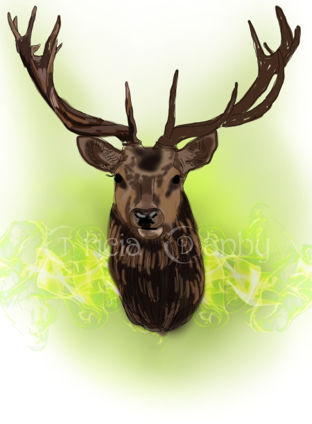 The Stag by Tricia Danby